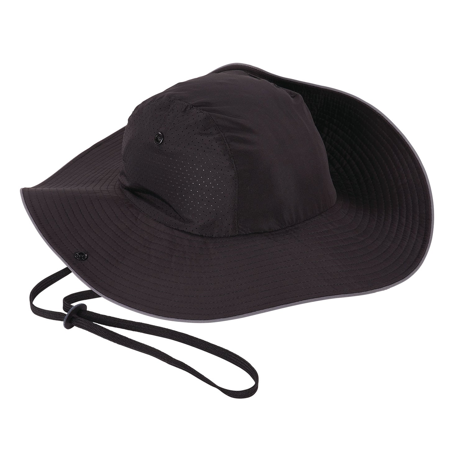 Skullerz 8957 Lightweight Ranger Hat and Bump Cap Insert, Full Brim, X-Large to XX-Large (7.25 to 8.5), 0.2" Insert, Black