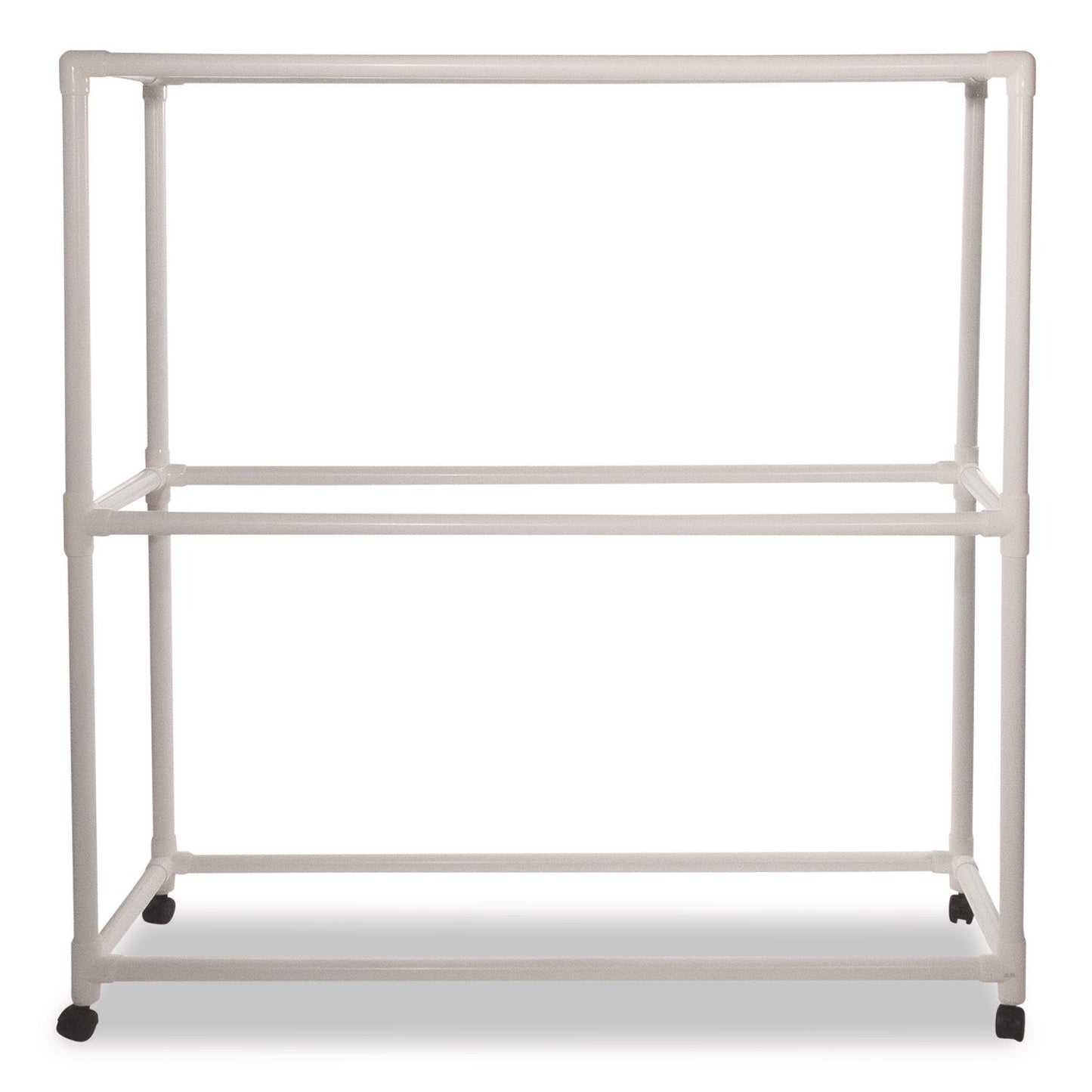 9 Ball ABS Storage Cart, Plastic, 132 lb Capacity, 19 x 62 x 67, White