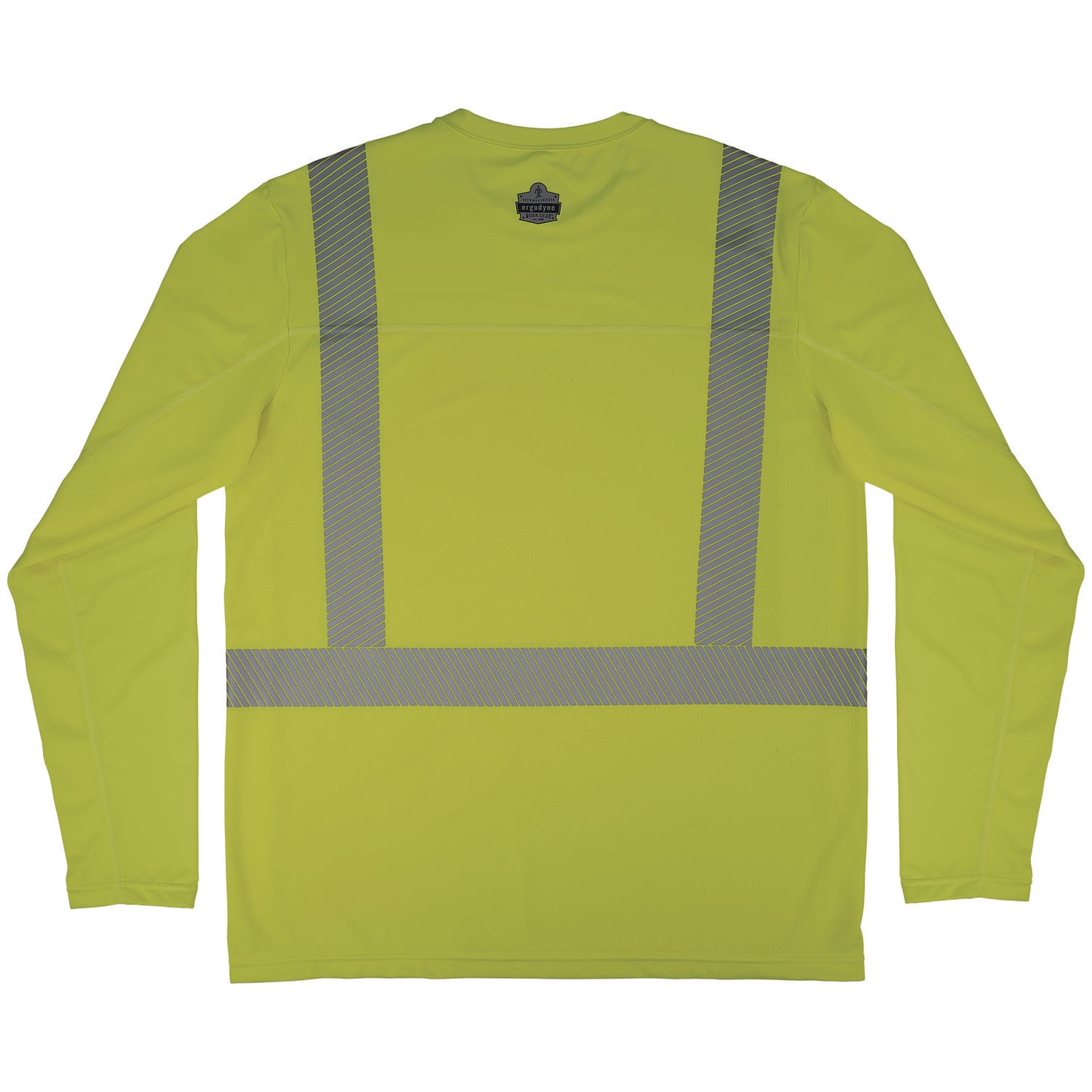 Chill-Its 6688 Type R Class 2 Cooling Hi-Vis Sun Shirt with UV Protection, Medium, Lime
