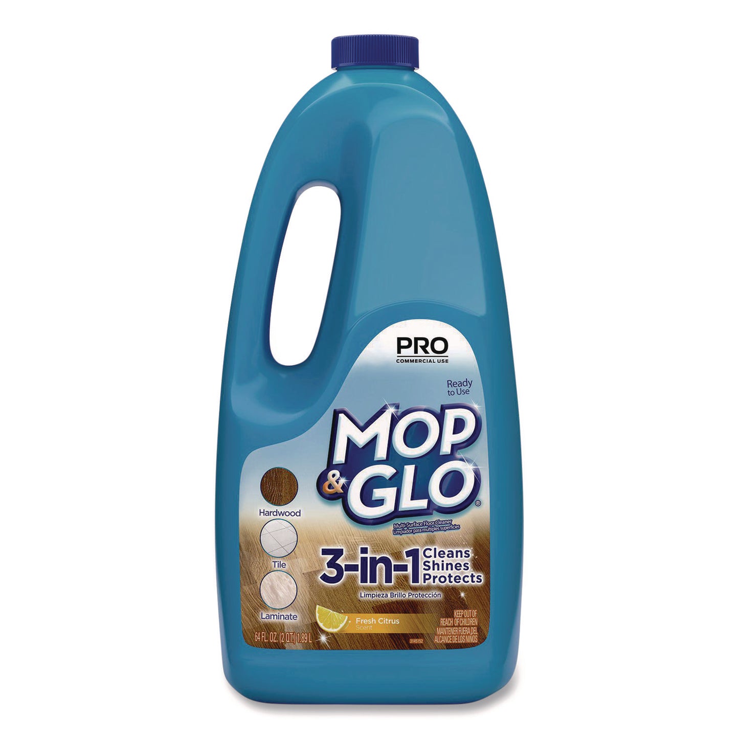 Ready to Use Multi-Surface Floor Cleaner, Fresh Citrus Scent, 64 oz Bottle