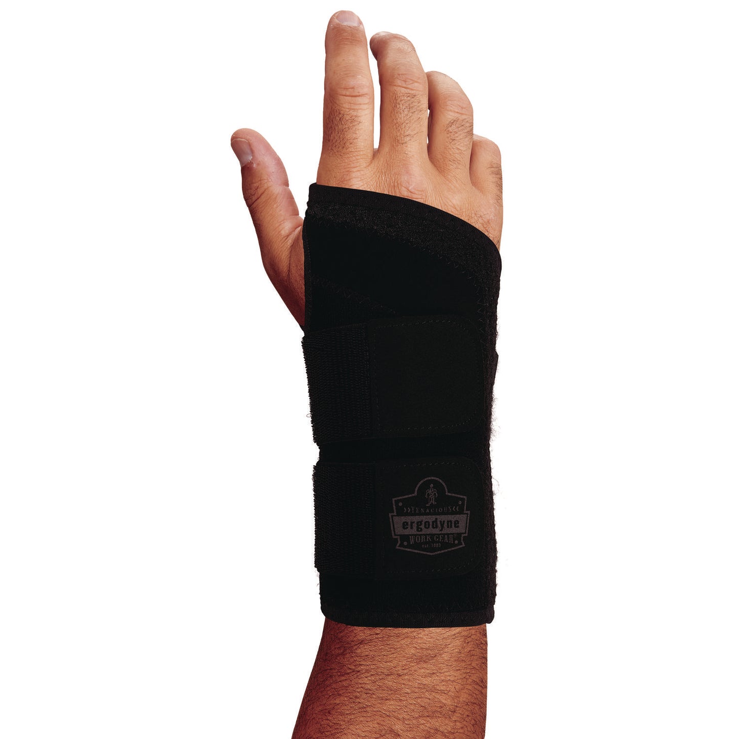ProFlex 4015 Wrist Brace Support with Double Strap, X-Large, Fits Right Hand, Black