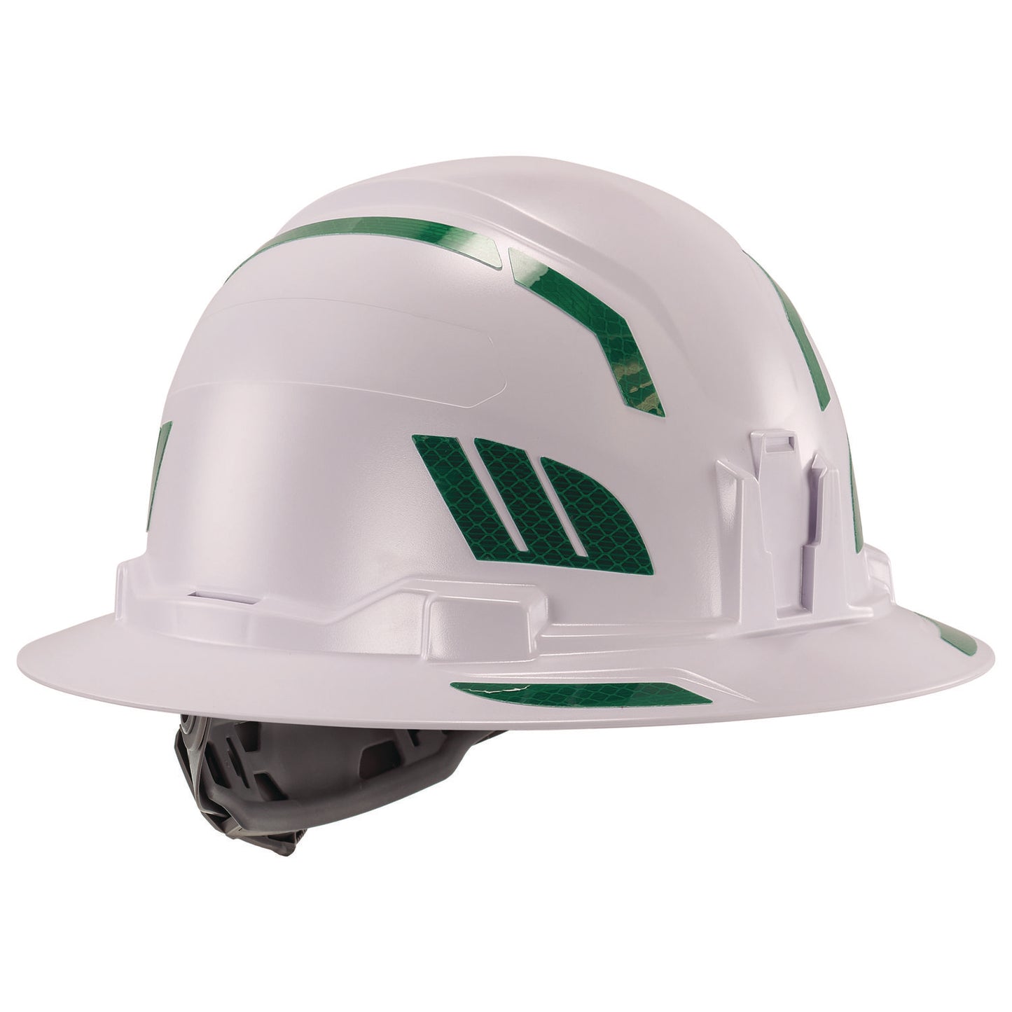 Skullerz 8961 Reflective Hard Hat and Safety Helmet Sticker Kit, 18 Assorted Stickers, Green