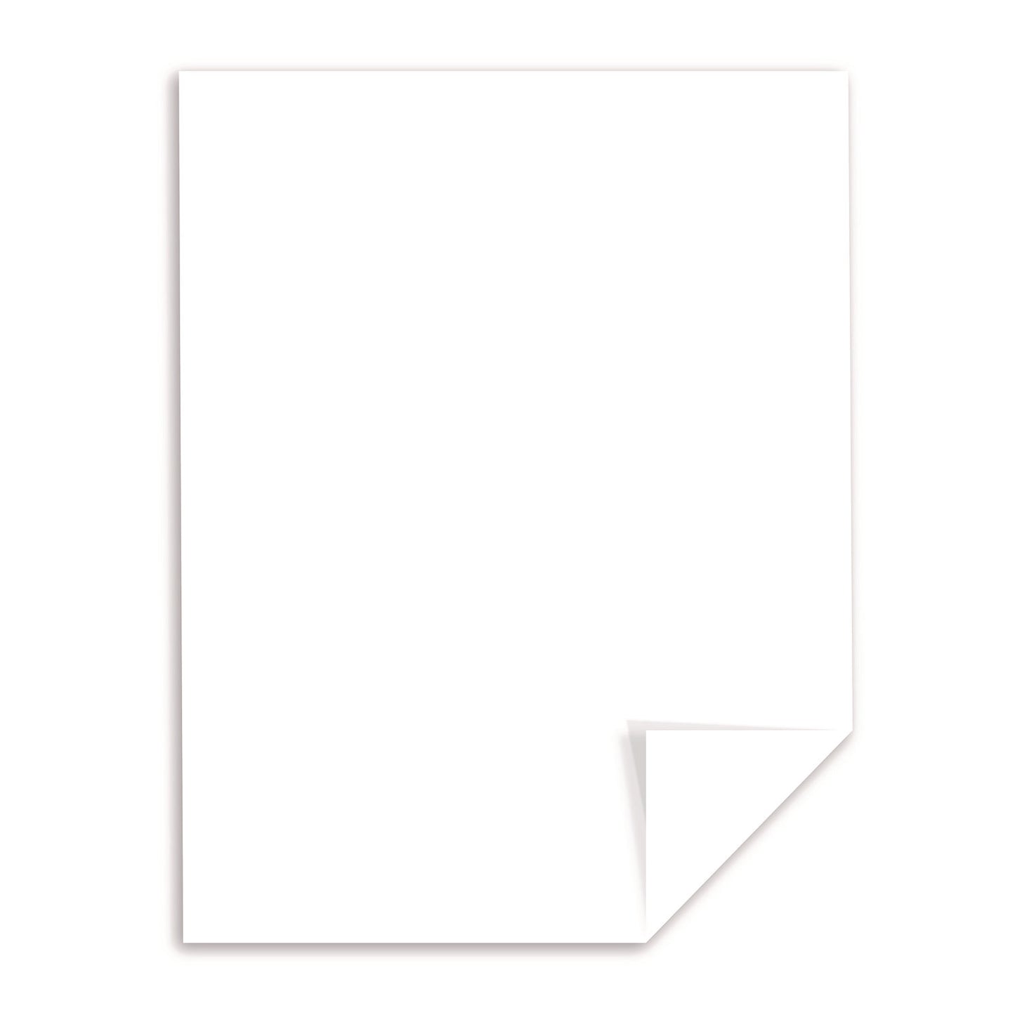 Exact Index Card Stock, 94 Bright, 110-lb Index Weight, 8.5 x 11, White, 250/Pack
