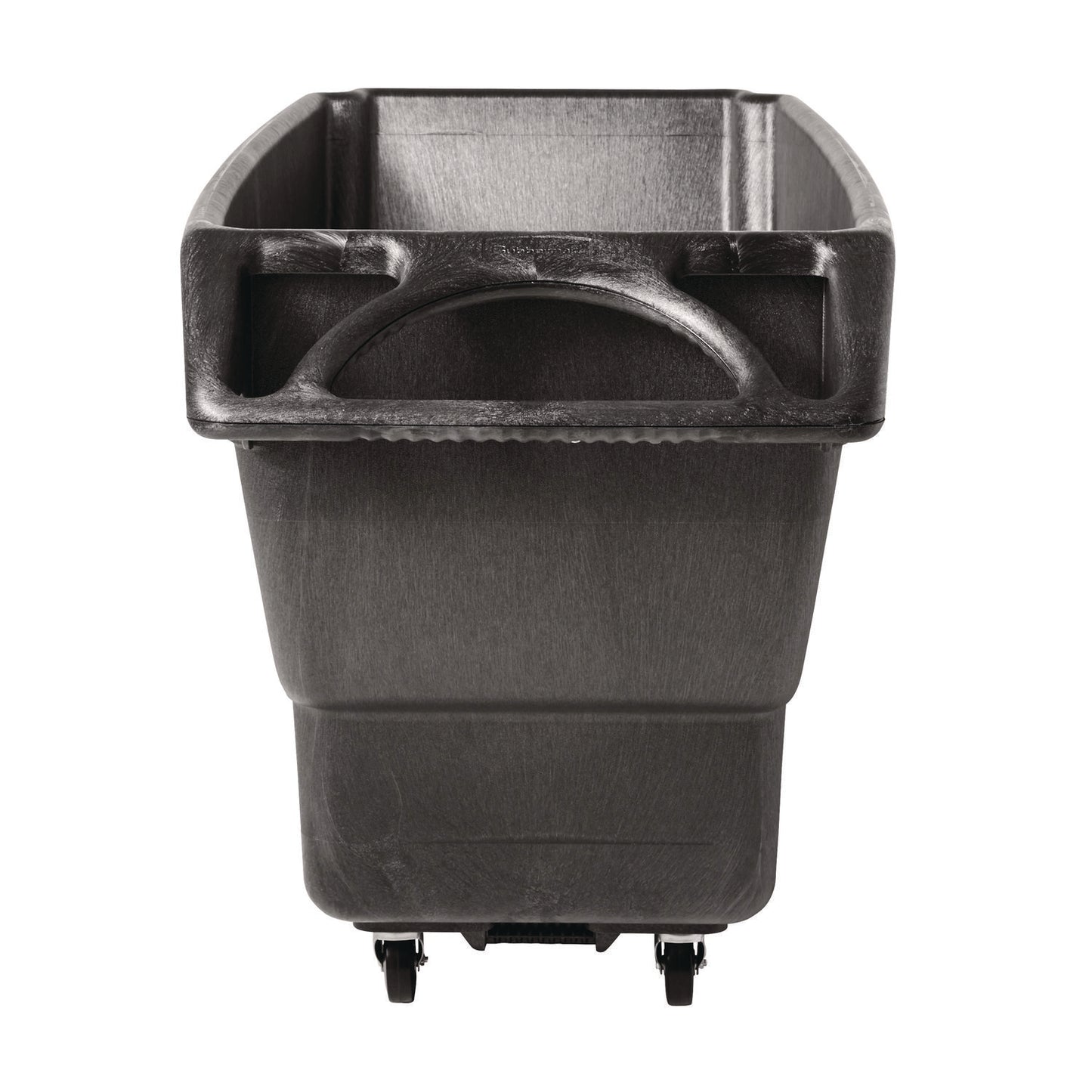 0.75 cu yd Structural Foam Tilt Truck, Standard Duty, 1,000 lb Capacity, Black