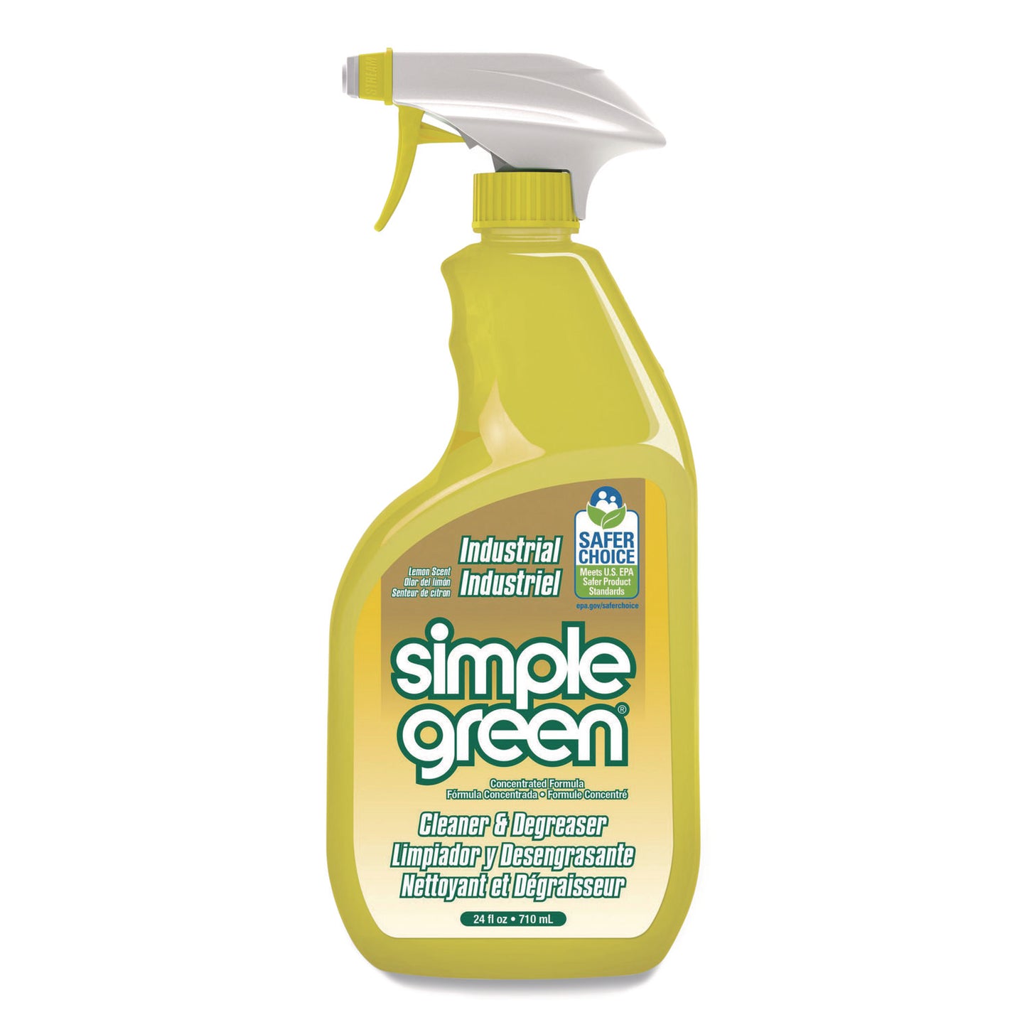 Industrial Cleaner and Degreaser, Concentrated, 24oz Spray Bottle