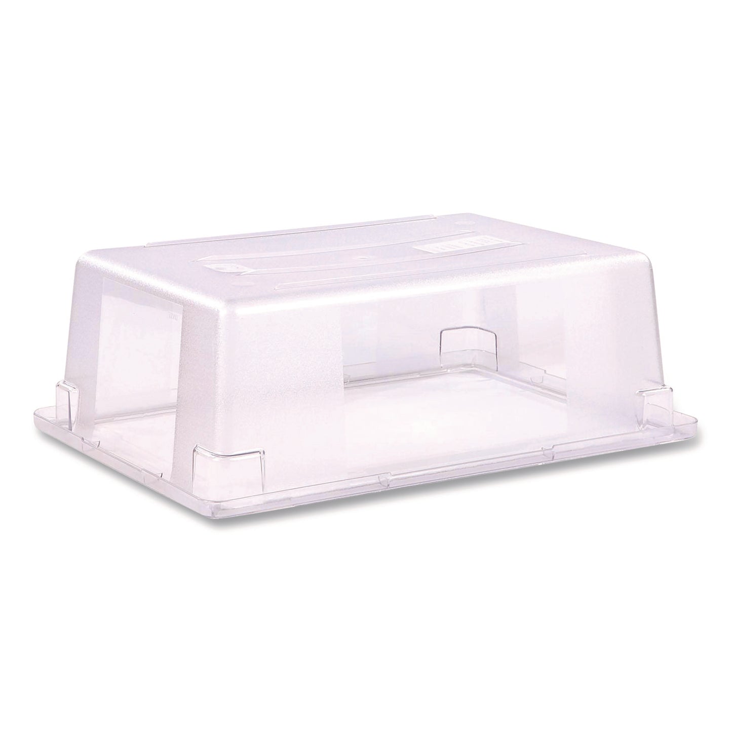 StorPlus Polycarbonate Food Storage Container, 12.5 gal, 18 x 26 x 9, Clear, Plastic