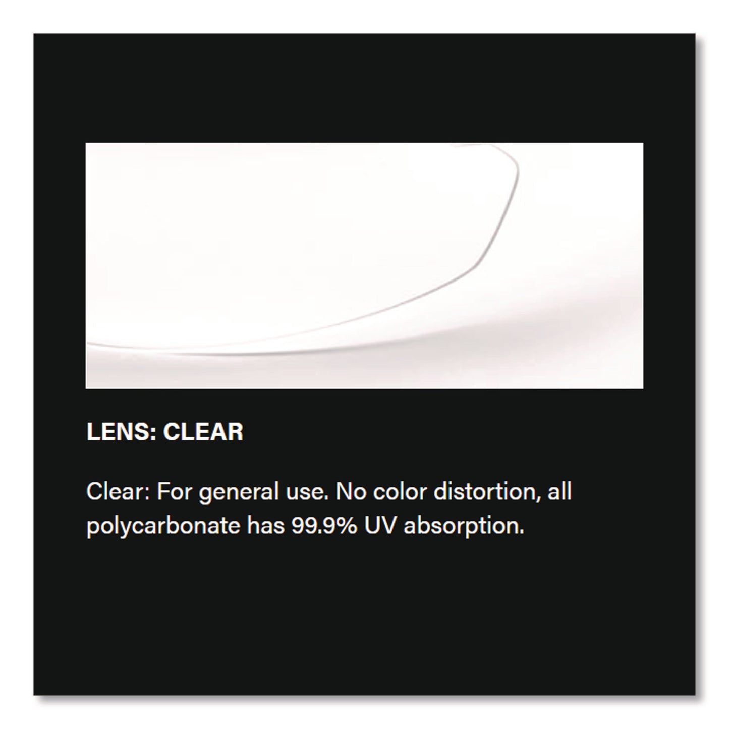 The Scout OTG Rimless Safety Glasses, Frameless OTG, Clear Single Lens