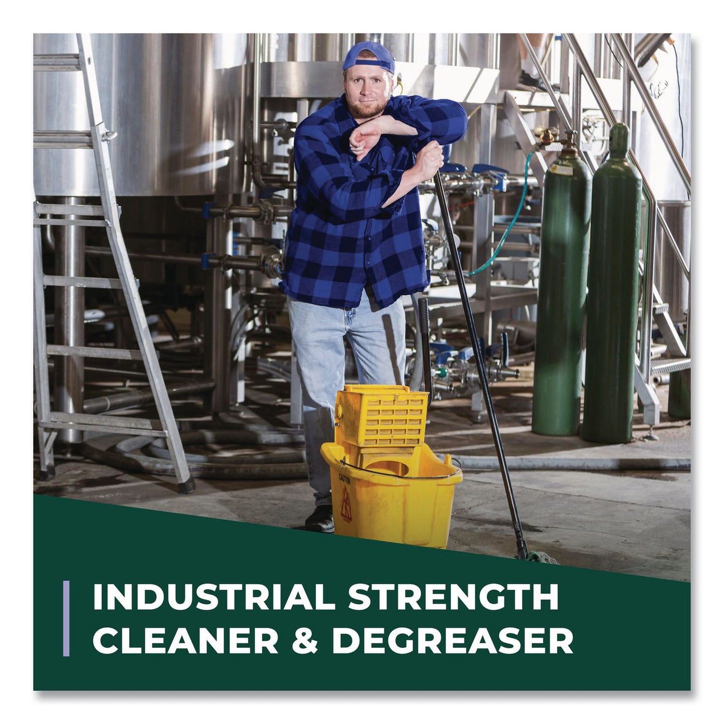 Industrial Cleaner and Degreaser, Lavender Scent, 55 gal Drum