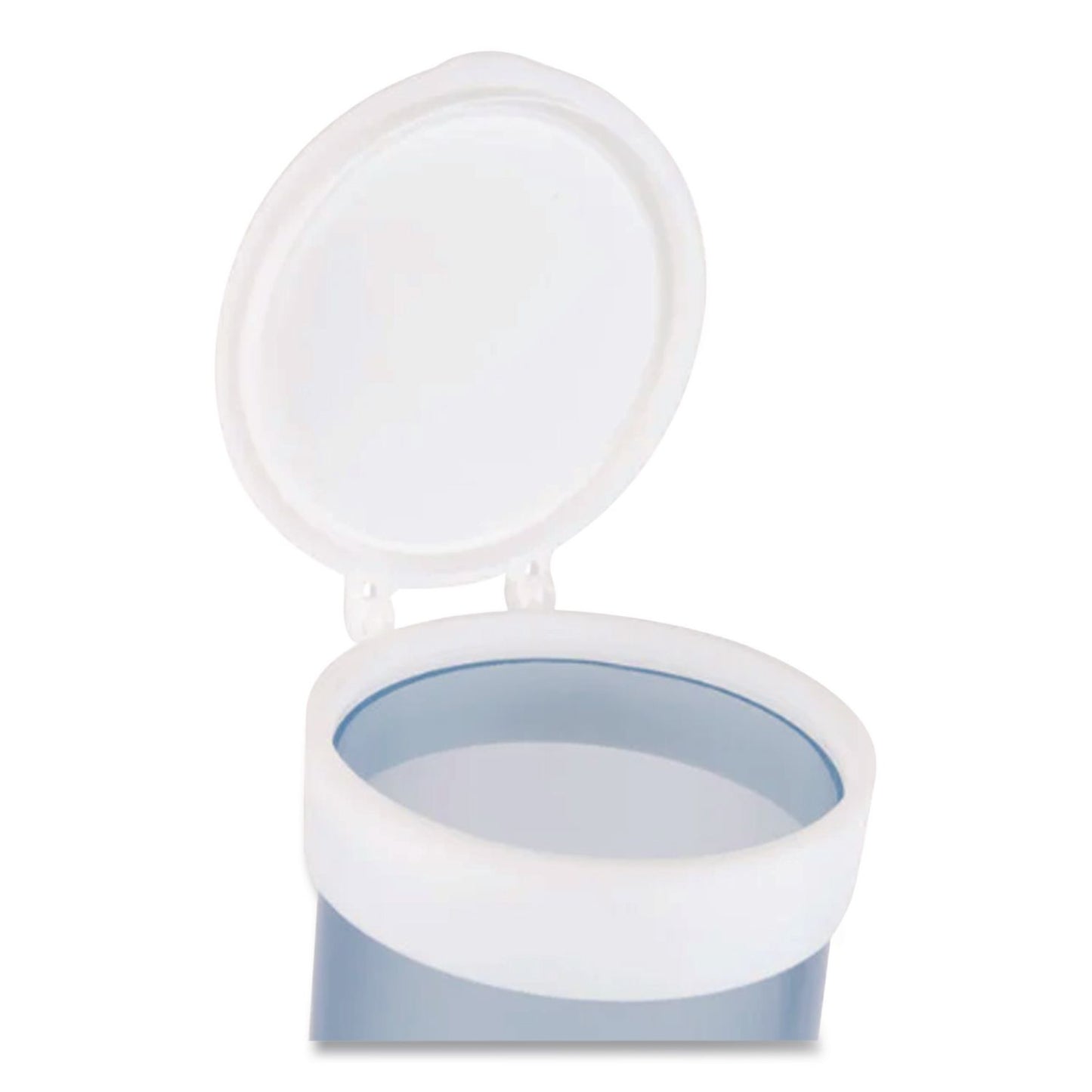 Adjustable Water Cup Dispenser with Removable Cap, For 4 oz to 10 oz Cups, Frosted Blue
