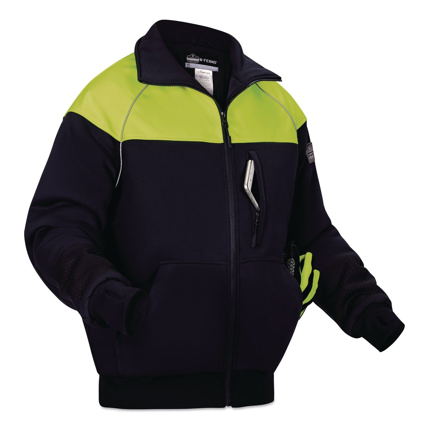N-Ferno 6474 Insulated Cooler Jacket, Medium, Navy