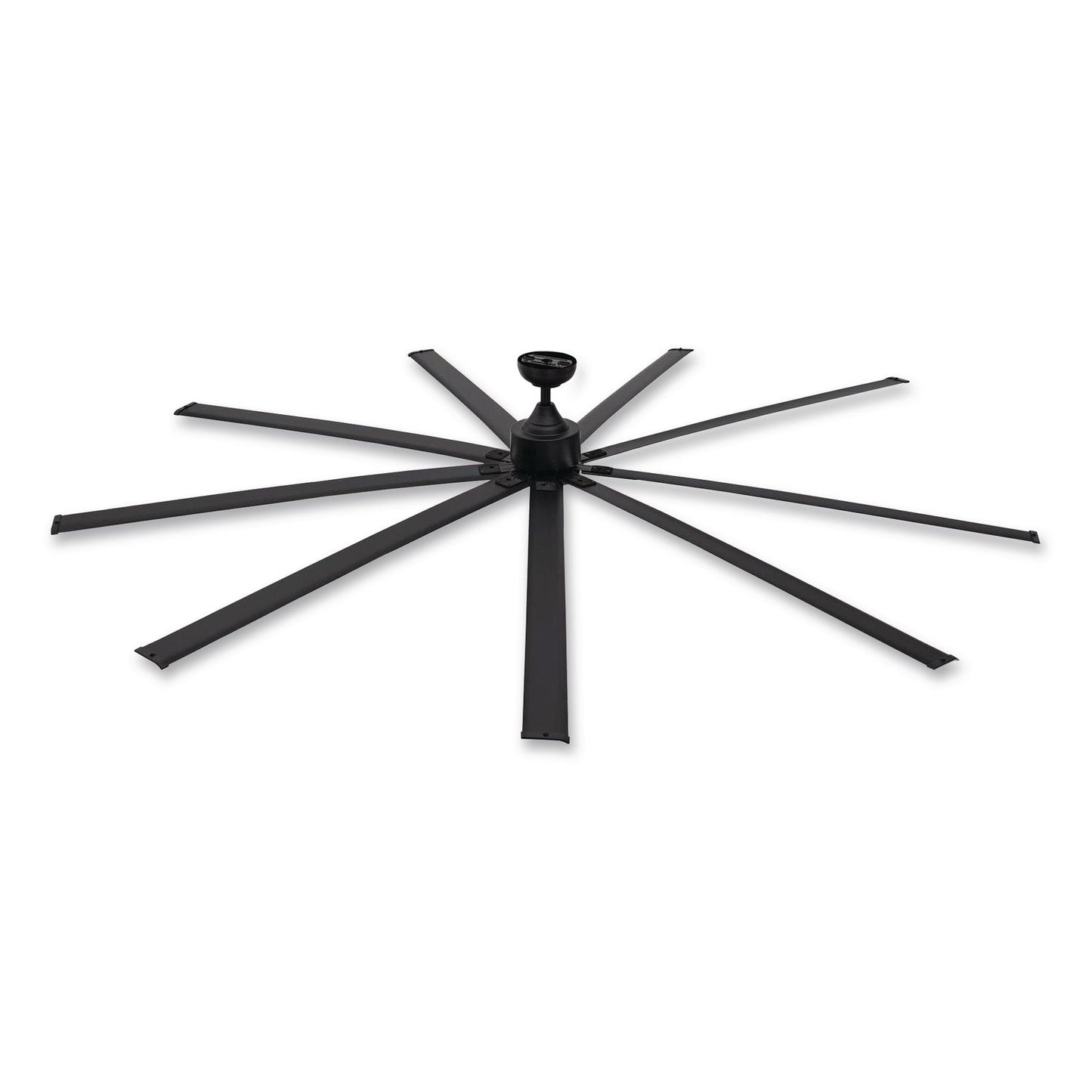 Industrial Ceiling Fan, 96", 6 Speeds, 10,500 CFM, Black