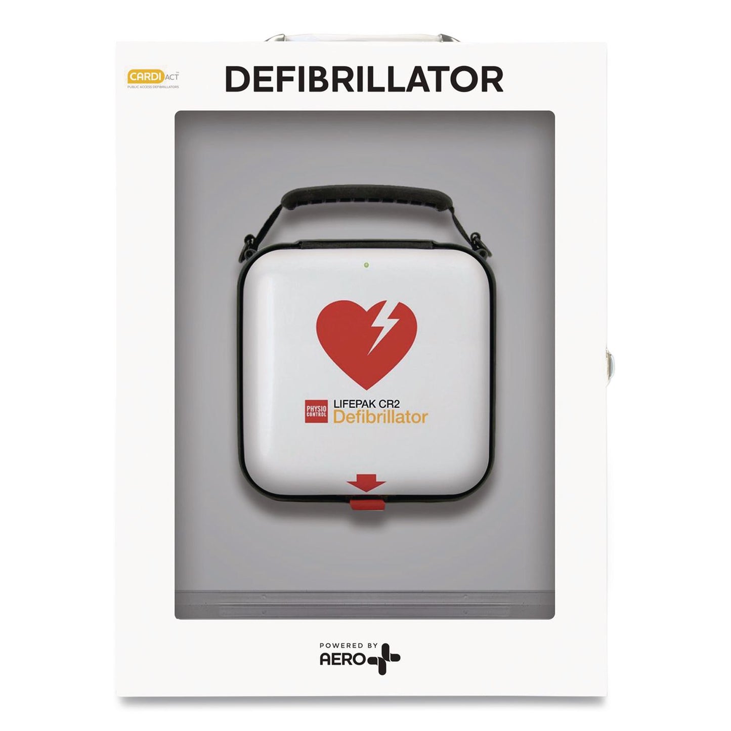 LIFEPAK CR2 Wi-Fi Standard Cabinet, Fully Automatic, English/Spanish, Handle