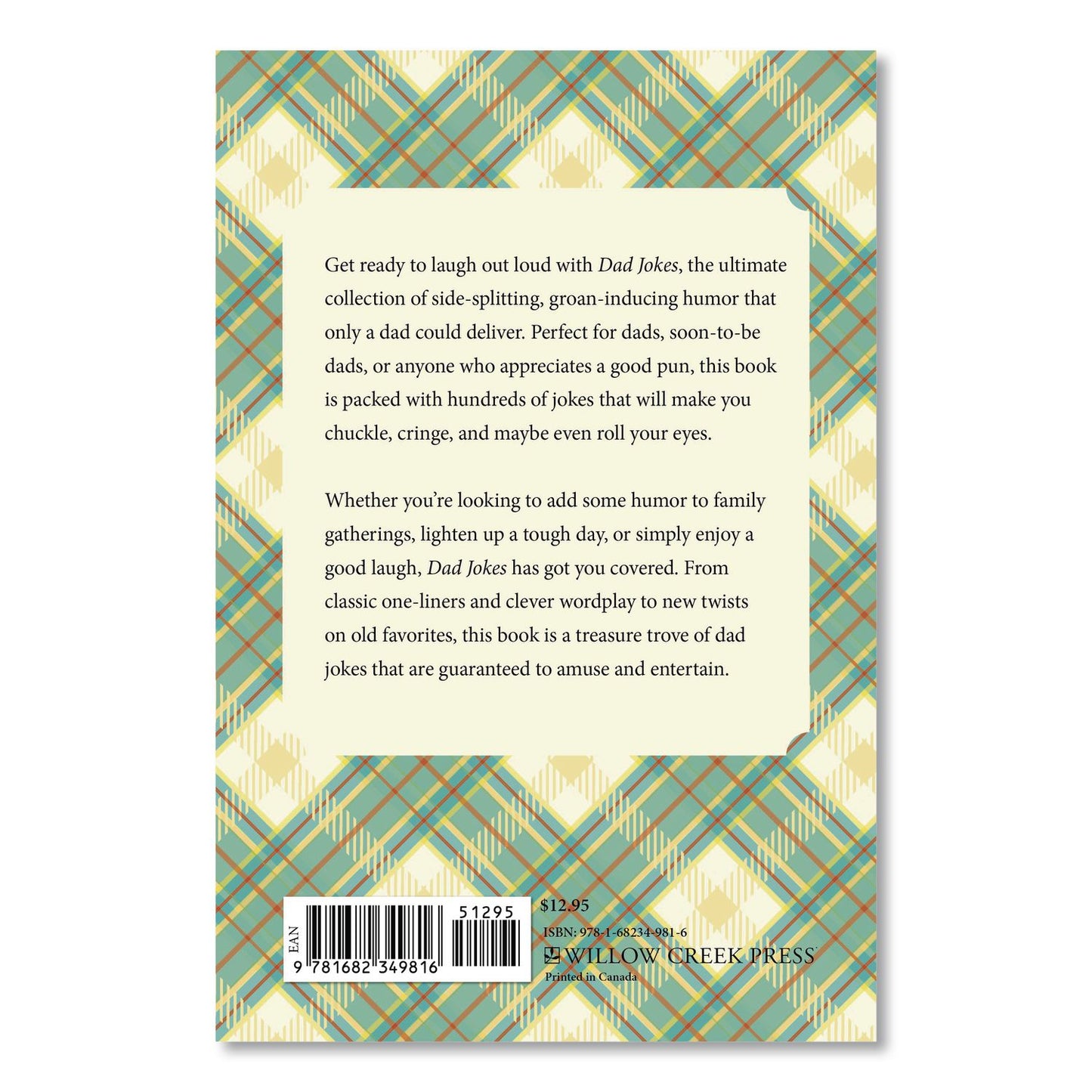 Dad Jokes Softcover Book, Paperback, 112 Pages