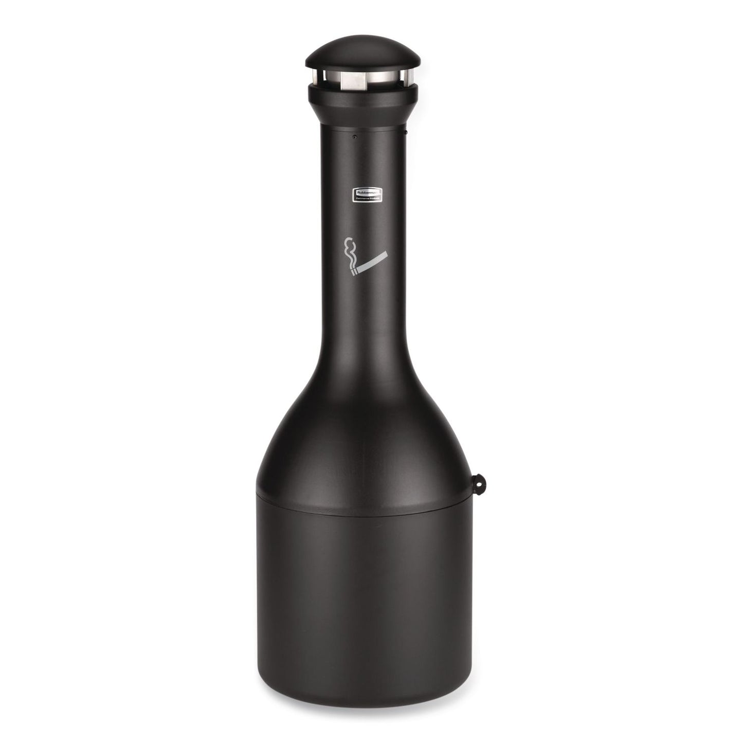 Infinity Traditional Smoking Receptacle, 4.1 gal, 13 dia x 39h High, Black