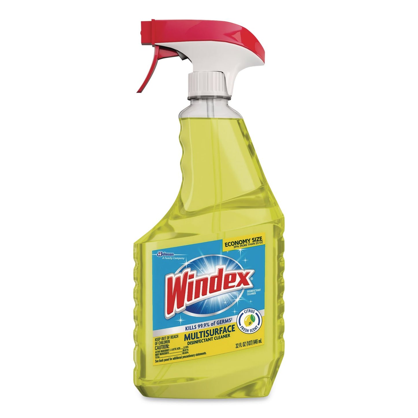 Multi-Surface Disinfectant Cleaner, Citrus Scent, 32 oz Spray Bottle