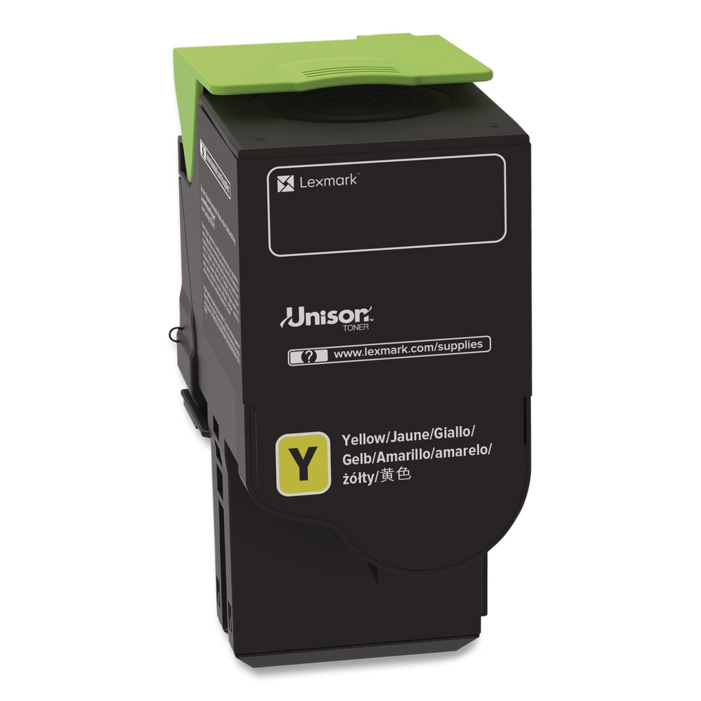 C241xy0 Return Program Extra High-Yield Toner, 3,500 Page-Yield, Yellow