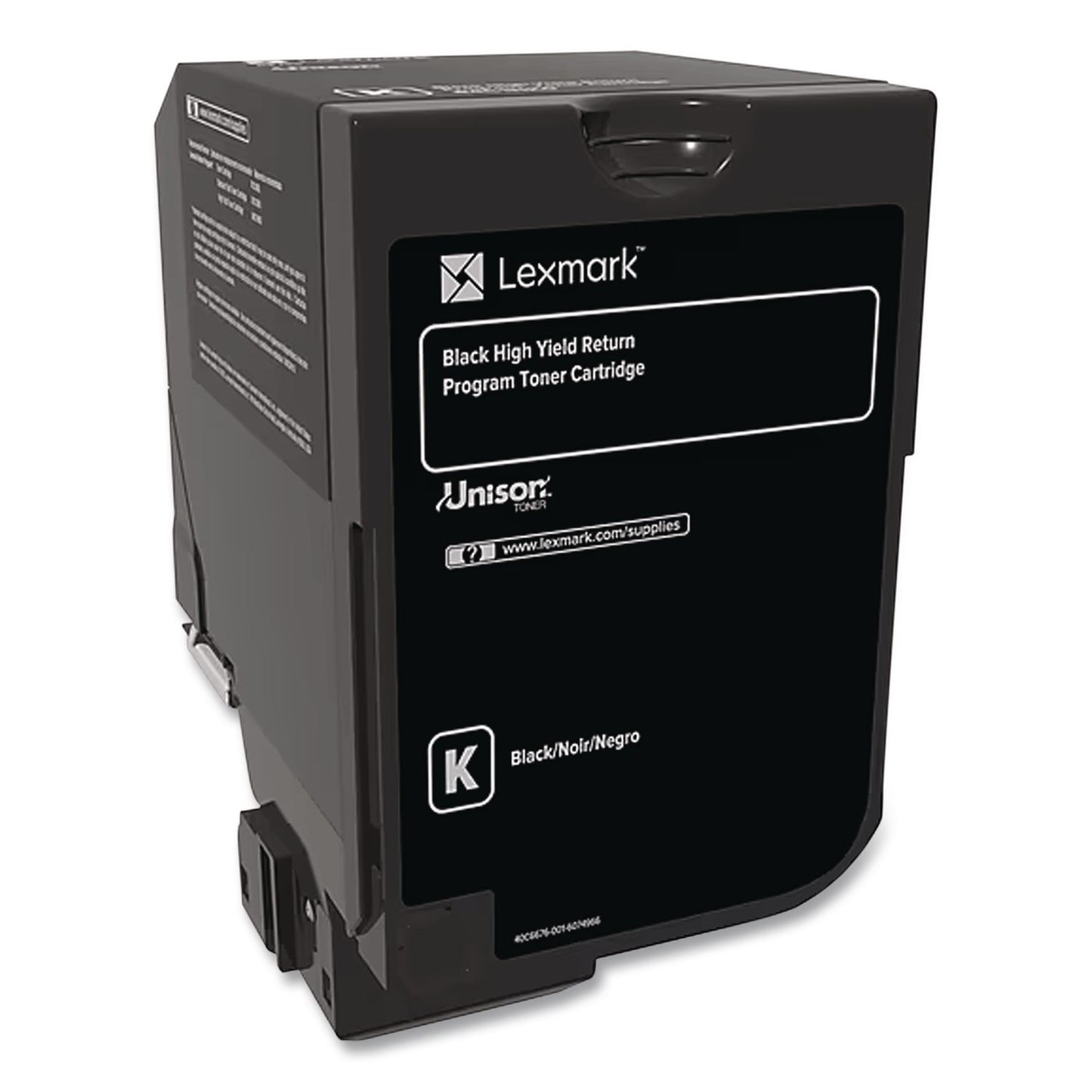 84c0hkg Unison High-Yield Toner, 25,000 Page-Yield, Black