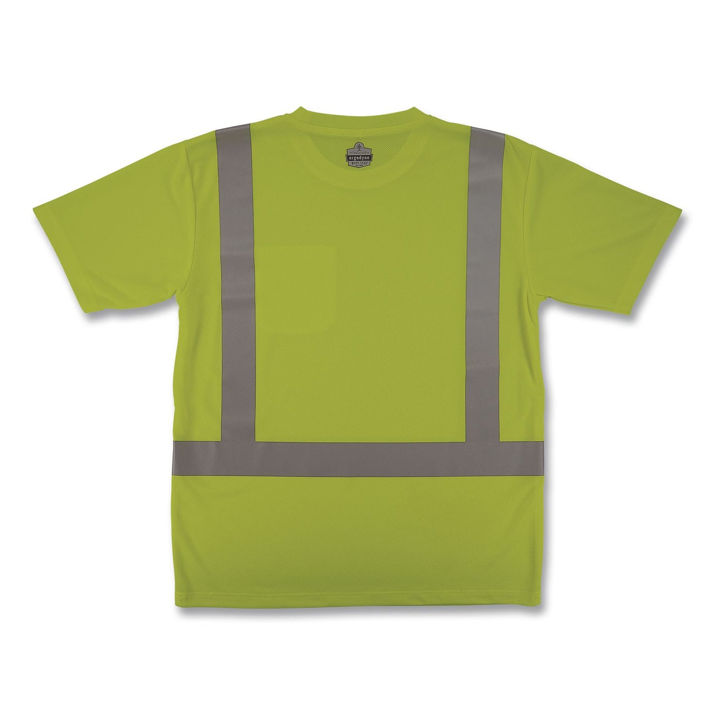GloWear 8282 Class 2 Essential Hi-Vis T-Shirt, Small, Lime
