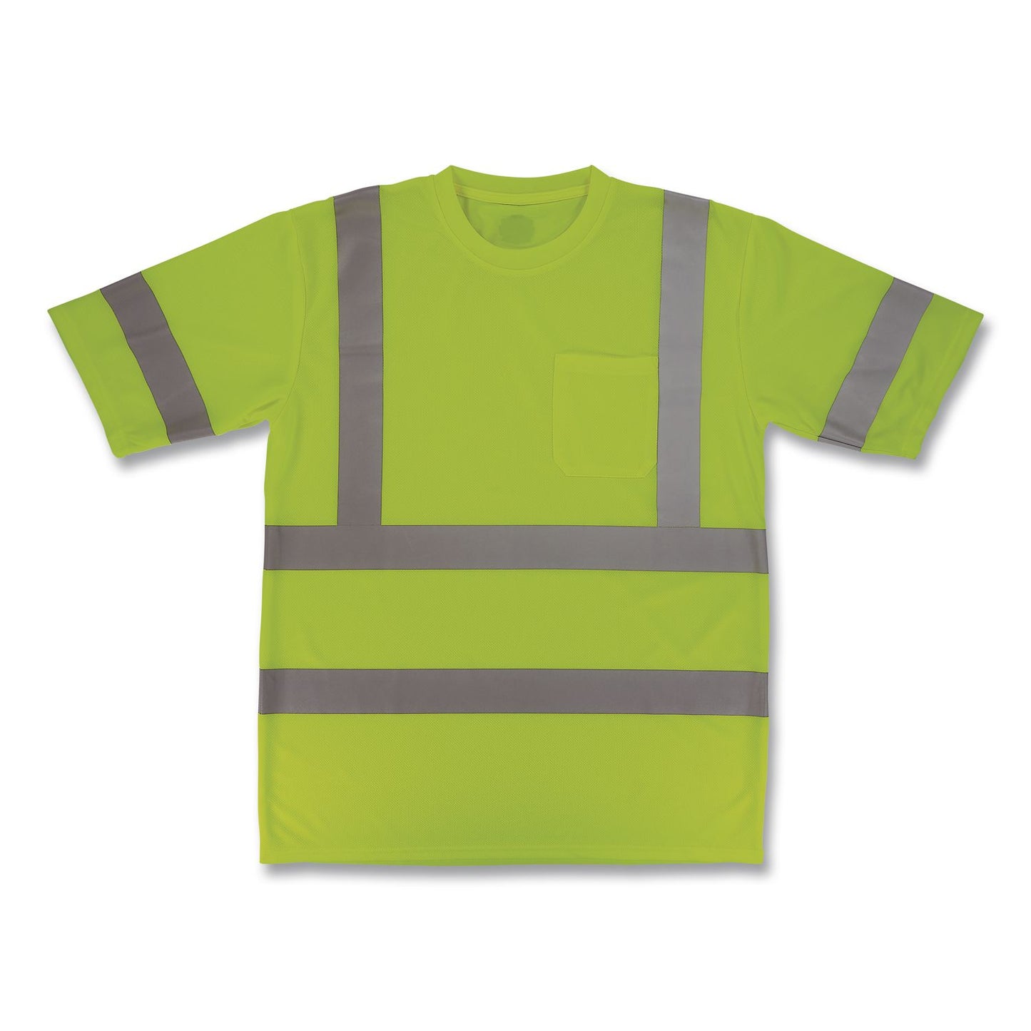 GloWear 8367 Class 3 Essential Hi-Vis T-Shirt, 3X-Large, Lime