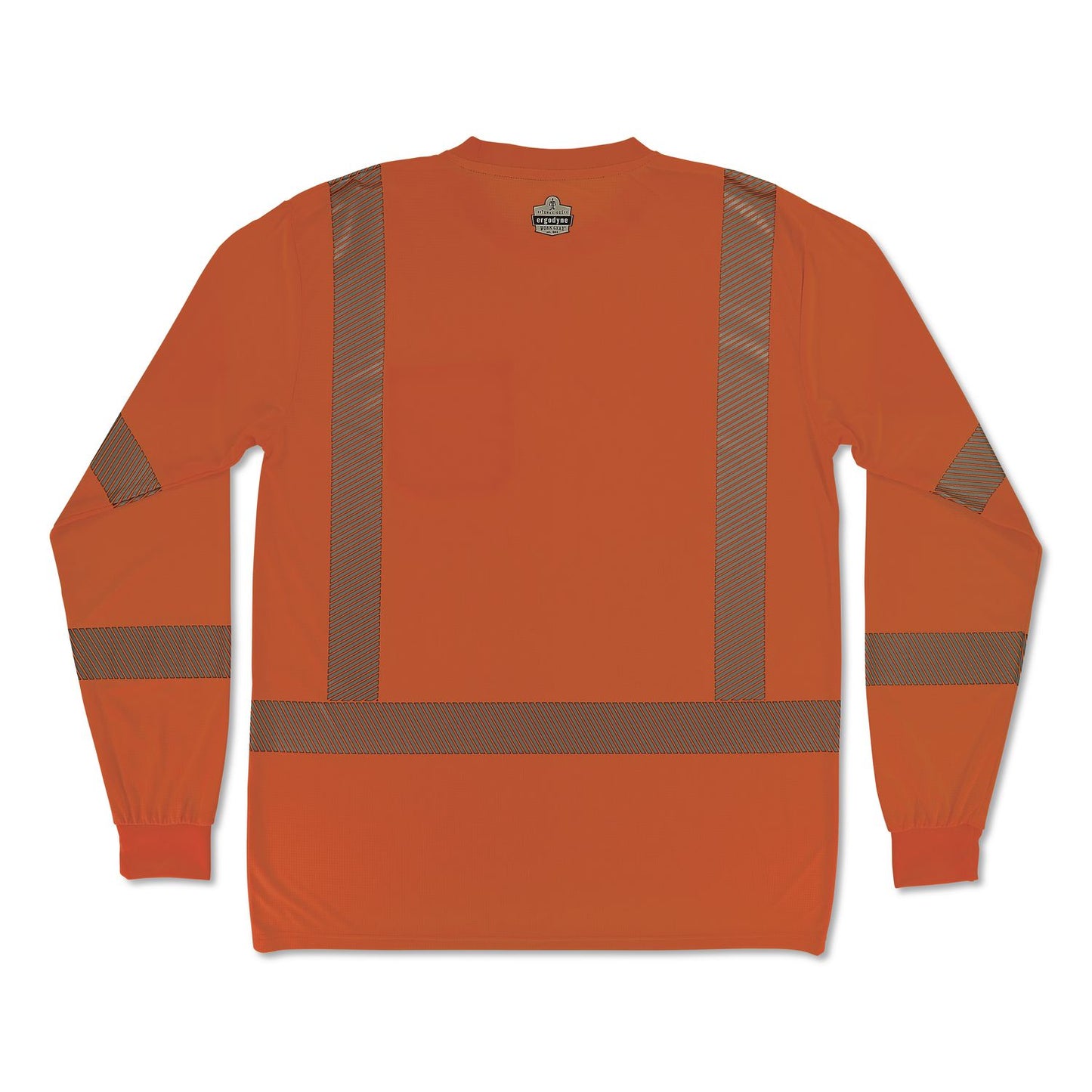 GloWear 8370 Class 3 Performance Hi-Vis Long Sleeve T-Shirt, X-Small, Orange