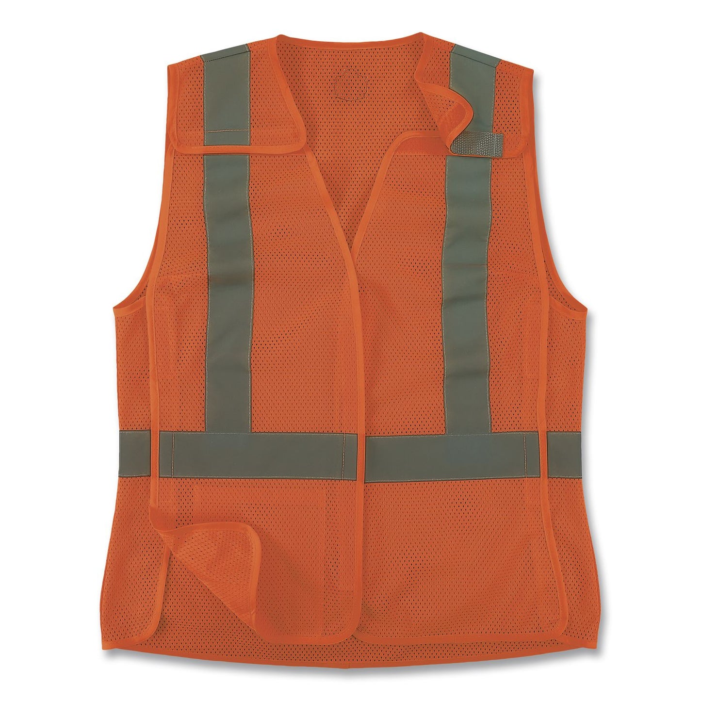 GloWear 8215BAW-S Class 2 Women's Hi-Vis Breakaway Vest with Hook-and-Loop, Polyester, Medium, Orange
