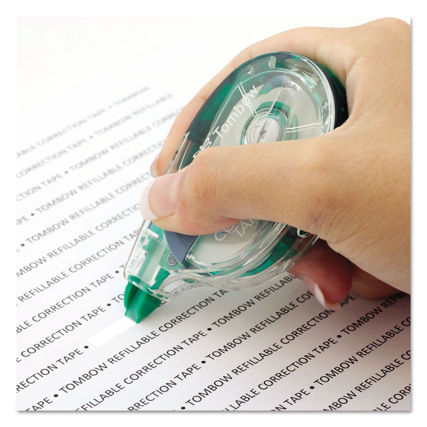 MONO Correction Tape Refill, 0.17" x 39.33 ft, White