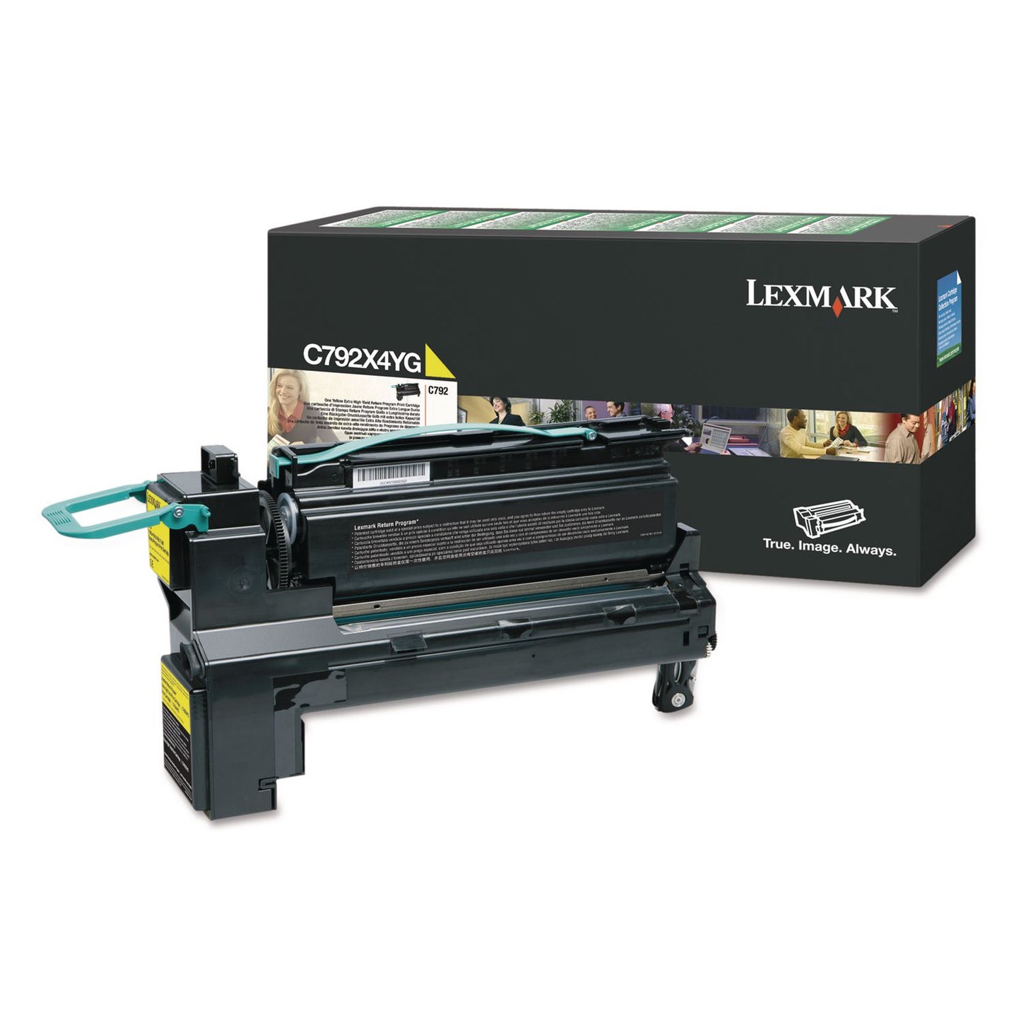 C792x4yg Return Program Extra High-Yield Toner, 17,000 Page-Yield, Yellow