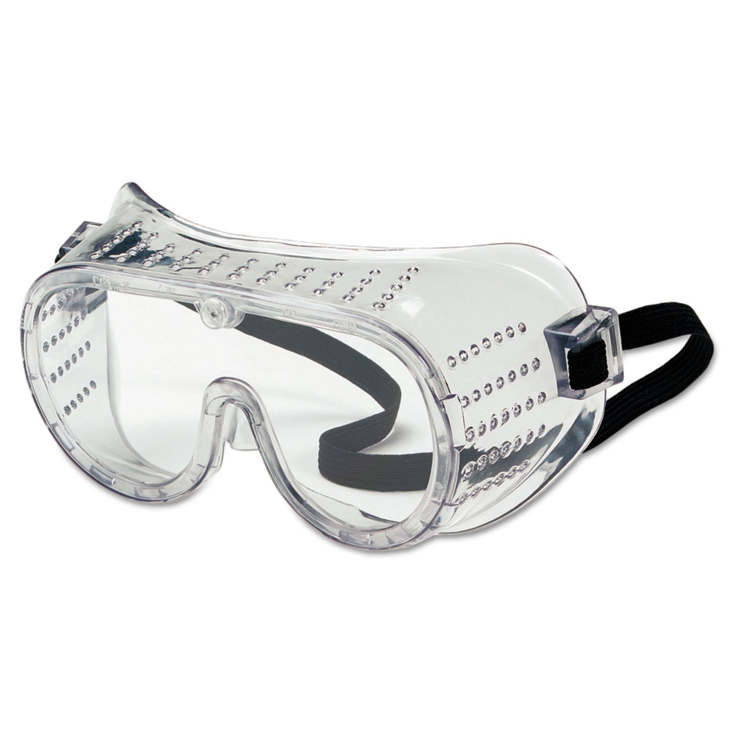 Basic Impact Goggles, Direct Venting, OTG, Clear Lens, Clear Frame