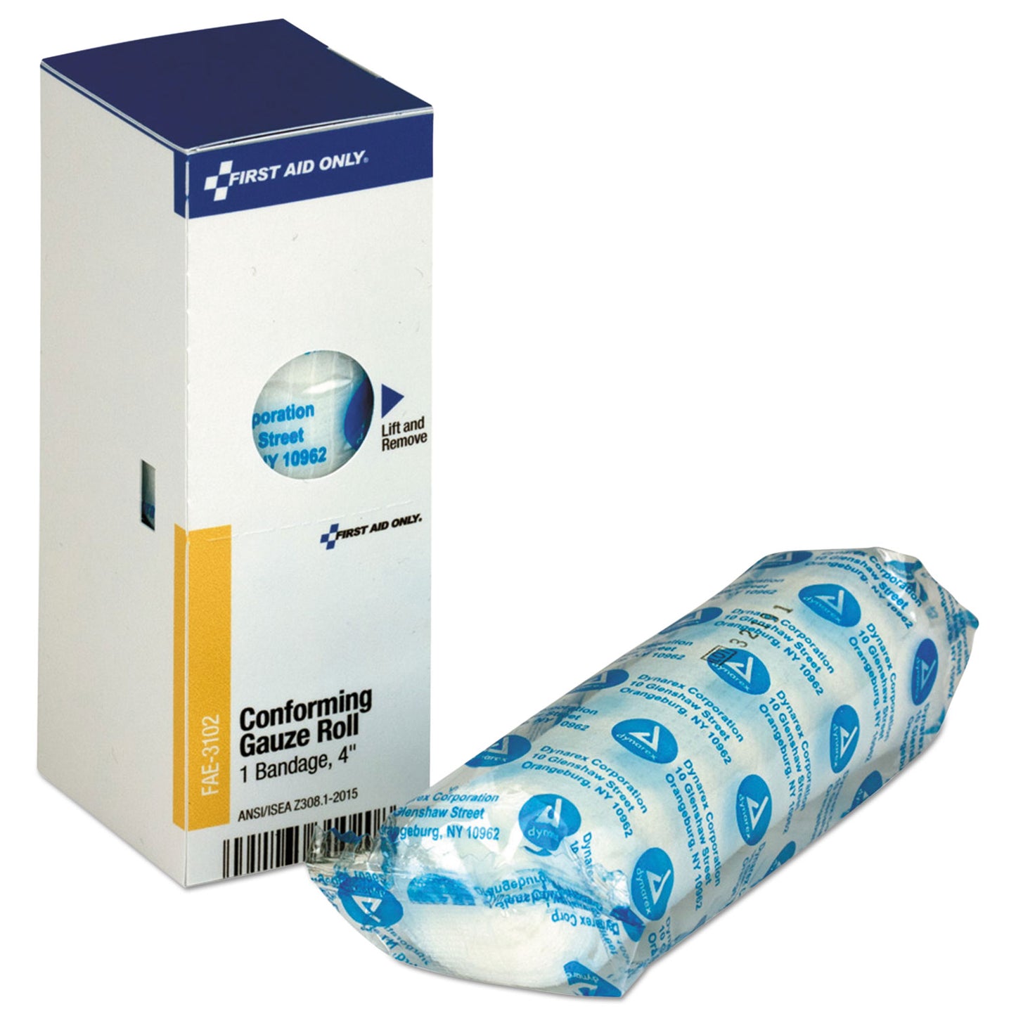 Gauze Refill For Ansi-Compliant First Aid Kit, Conforming, 4 X 2.44