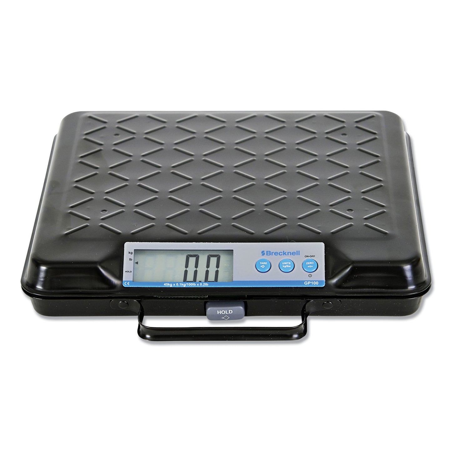 Portable Electronic Utility Bench Scale, 100 lb Capacity, 12.5 x 10.95 x 2.2 Platform