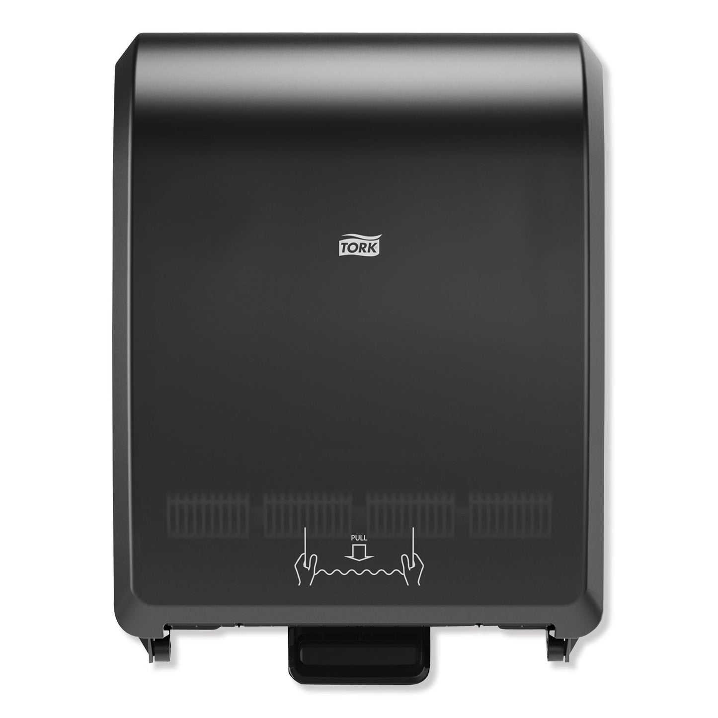 Mechanical Hand Towel Roll Dispenser, H80 System, 12.32 X 9.32 X 15.95, Black