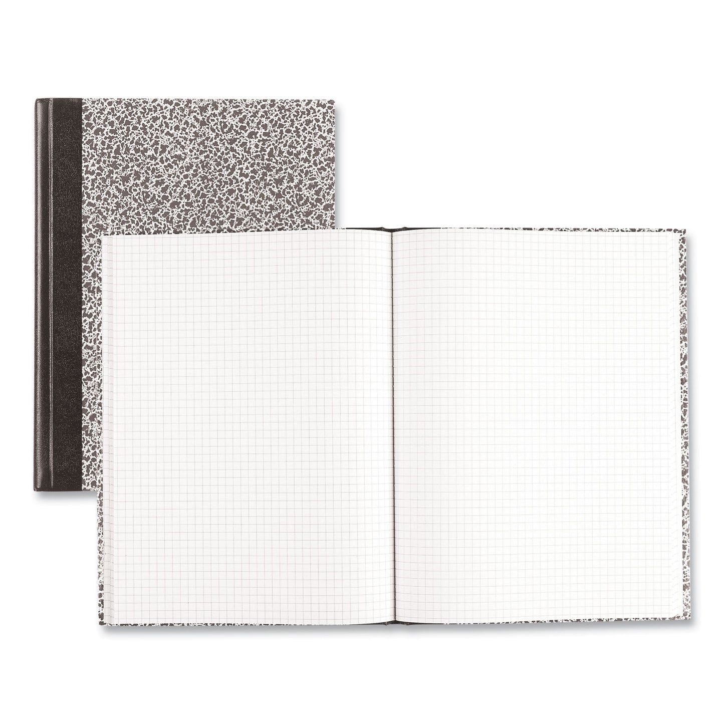 Lab Notebook, Quadrille Rule (5 sq/in), Green Marble Cover, (96) 10.13 x 7.88 Sheets