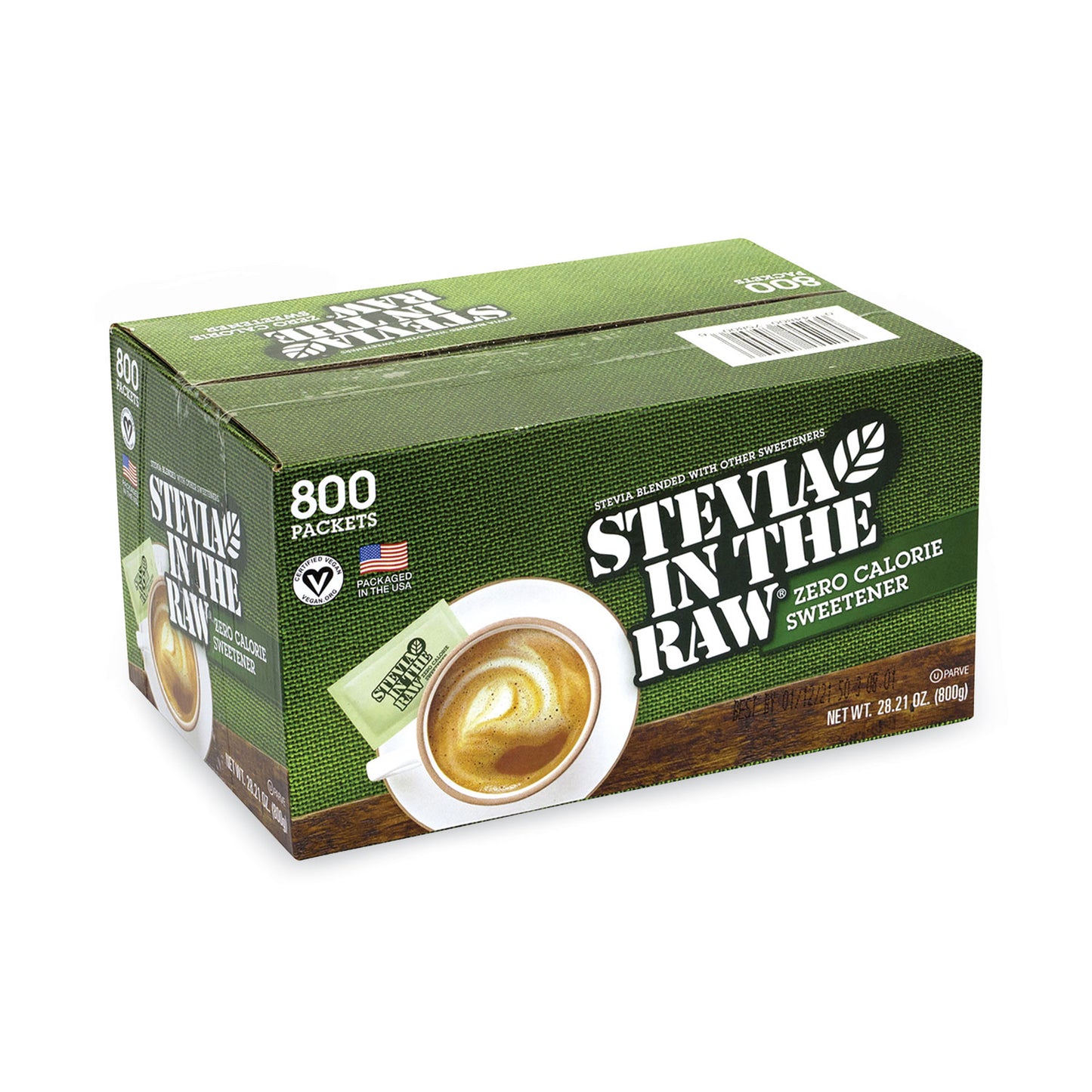 Sweetener, 1 g Packet, 800/Box