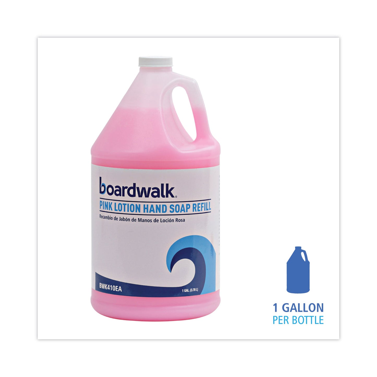 Mild Cleansing Pink Lotion Hand Soap Refill, Cherry Scent, 1 gal Bottle