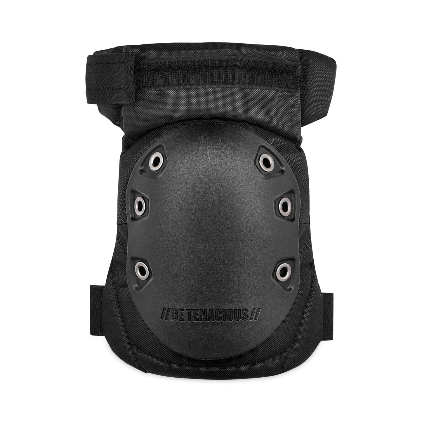 ProFlex 435HL Hinged Gel Knee Pad, Hard Cap, Hook and Loop Closure, One Size Fits Most, Black, Pair