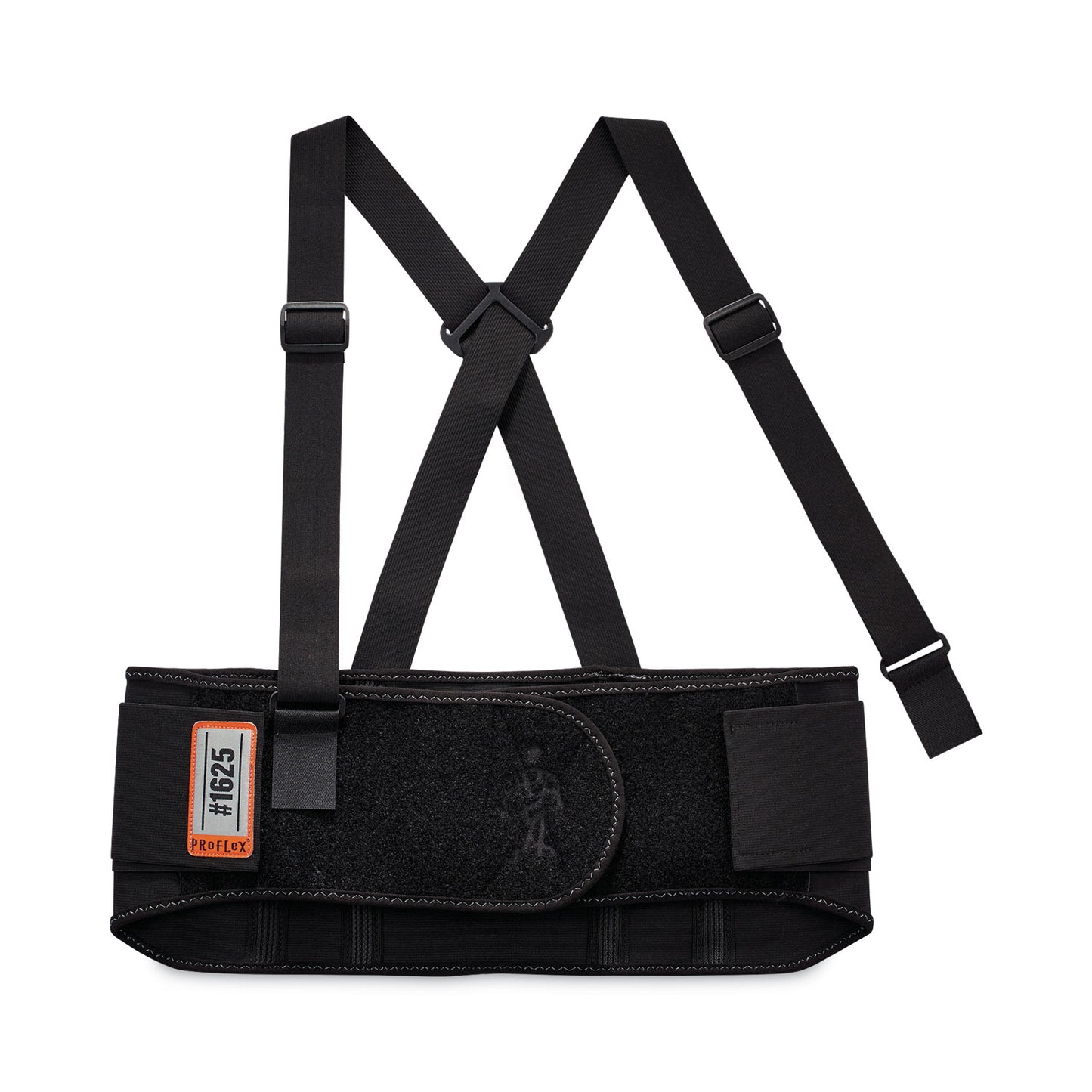 ProFlex 1625 Elastic Back Support Brace, X-Small, 20" to 25" Waist, Black