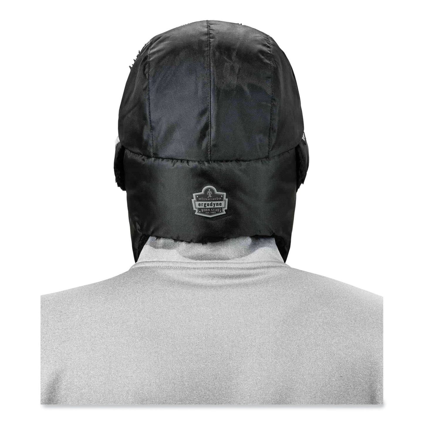 N-Ferno 6802 Classic Trapper Hat, 3M Thinsulate/Nylon, Small/Medium, Black