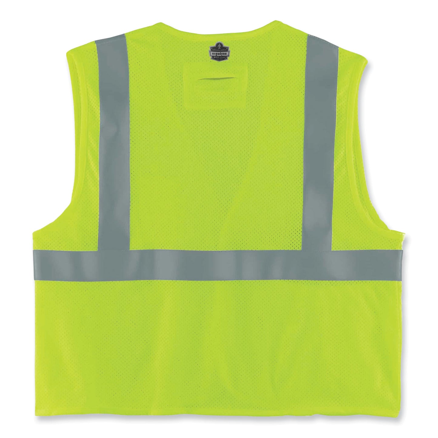 GloWear 8260FRHL Class 2 FR Safety Hook and Loop Vest, Modacrylic/Kevlar, Large/X-Large, Lime