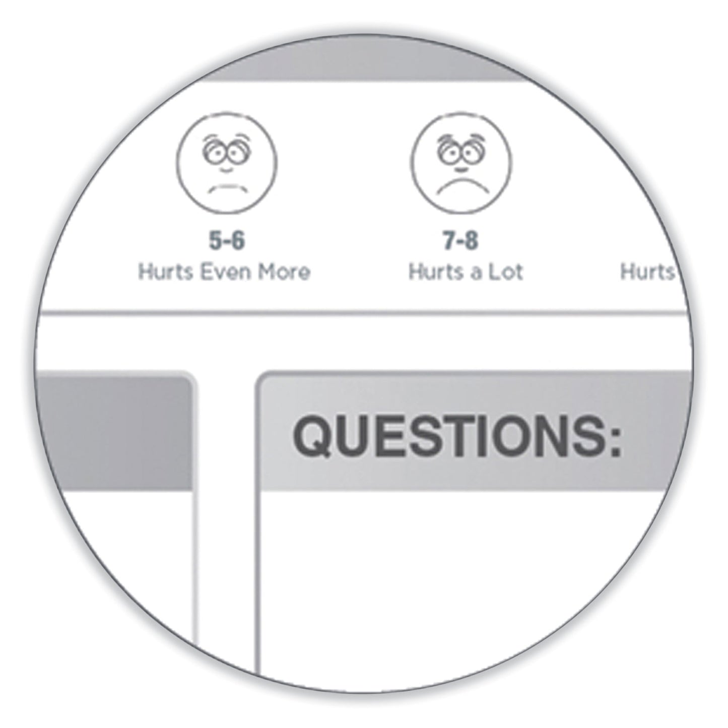 Patient Room Magnetic Whiteboard, Hospital Patient Chart, 18.5" x 24.5", White/Gray Surface, Satin Aluminum Frame