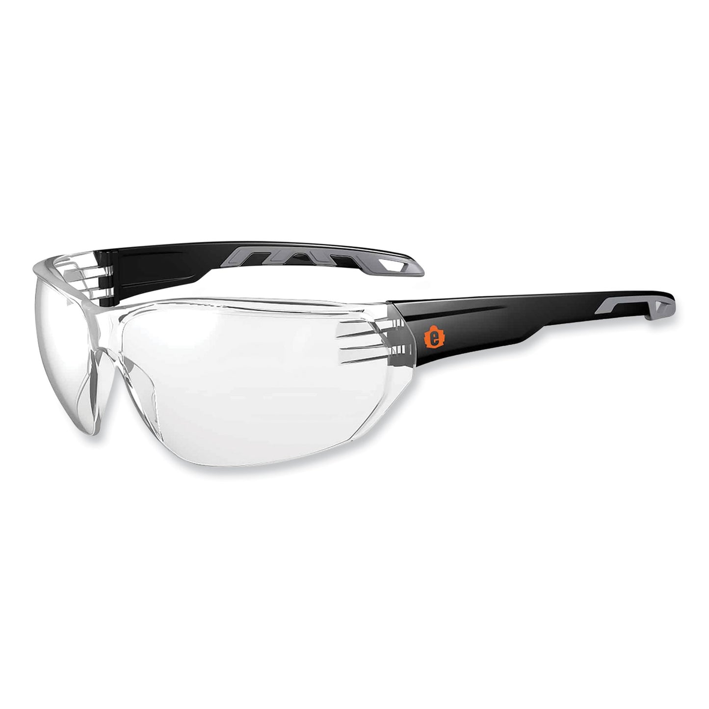 Skullerz Vali Frameless Safety Glasses, Fog-Off Technology, Frameless, Clear Single Lens
