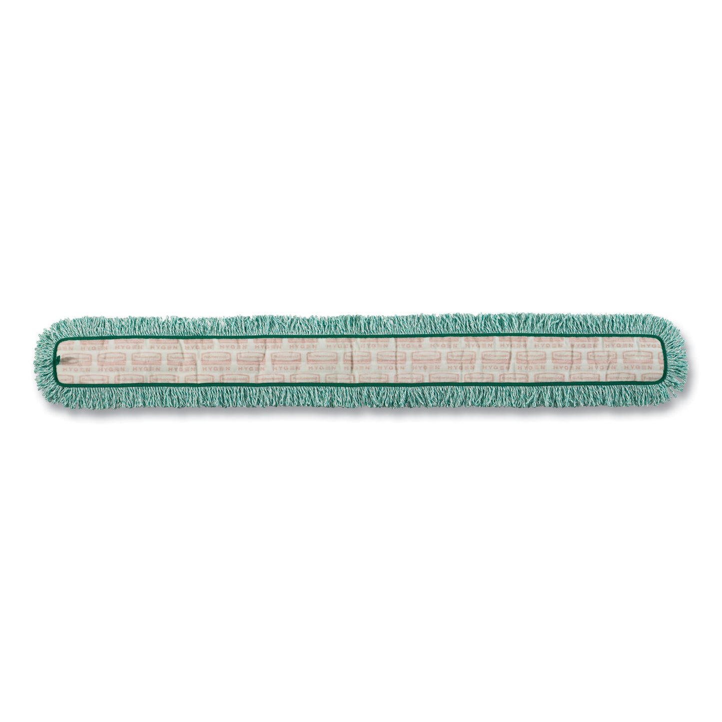 HYGEN Dust Mop Heads With Fringe, Green, 60", Microfiber, Cut-End