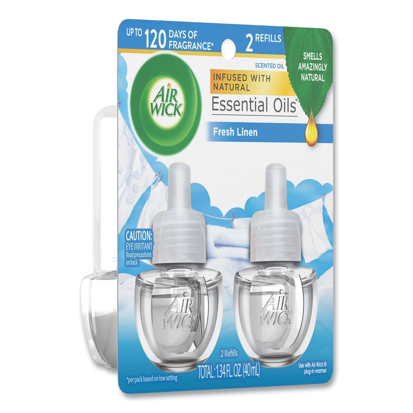 Scented Oil Refill, Fresh Waters, 0.67 Oz, 2/pack