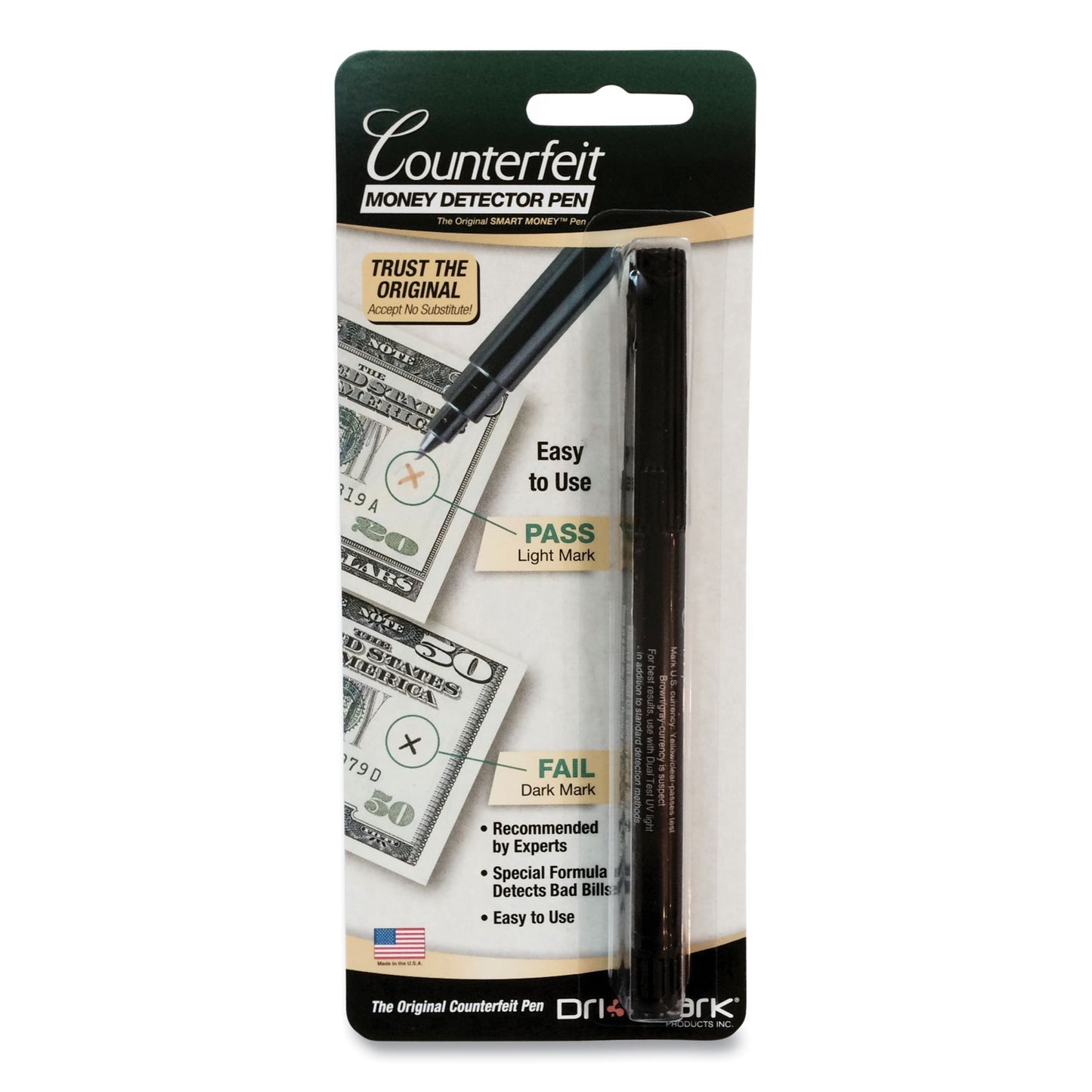 Smart Money Pen for USD, Black