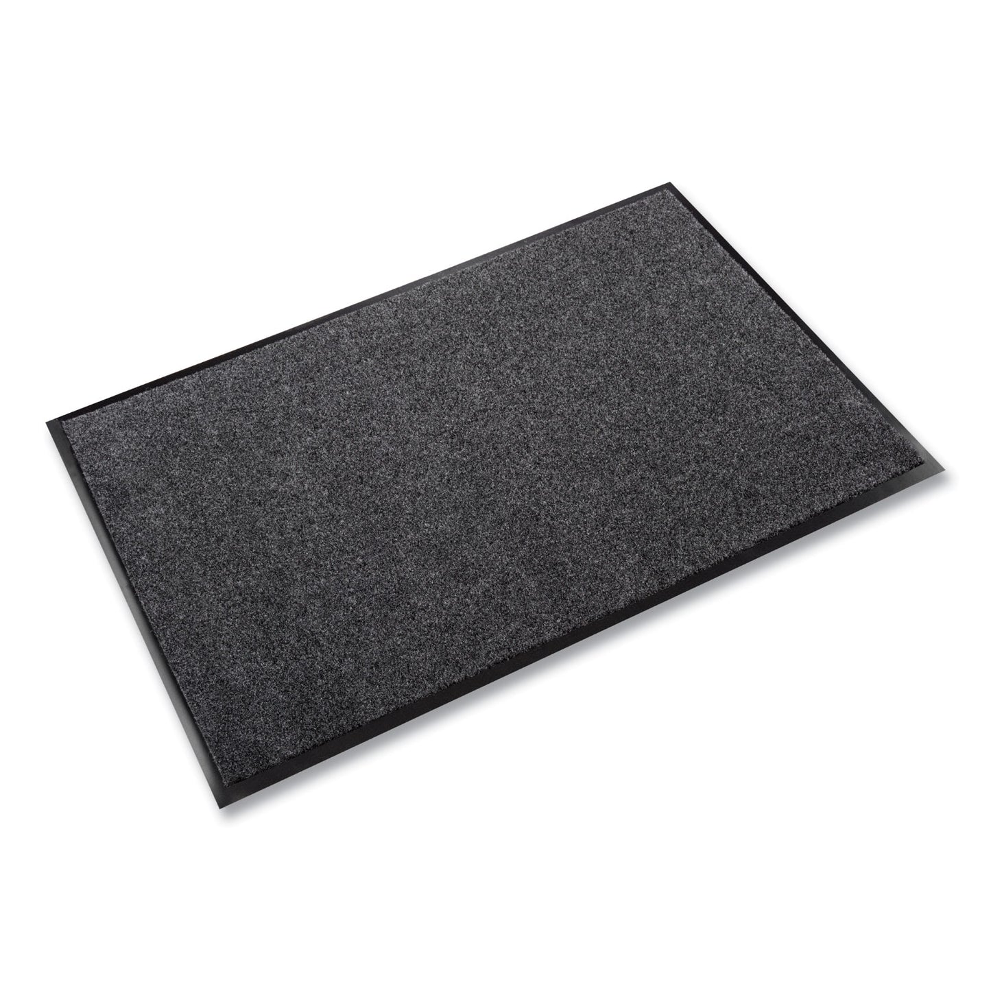 EcoStep Wiper Mat, Rectangular, Charcoal Gray Cut Pile Surface, 48" x 96"