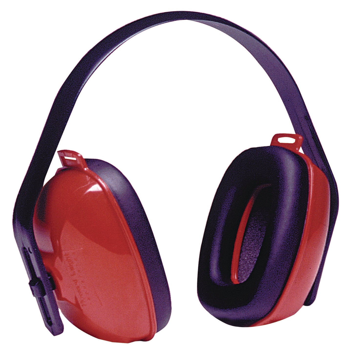 QM24+ Three-Position Earmuffs, Dielectric, 25 dB NRR, Red/Black
