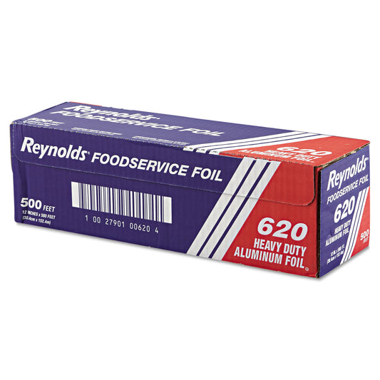 Heavy Duty Aluminum Foil Roll, 12" x 500 ft