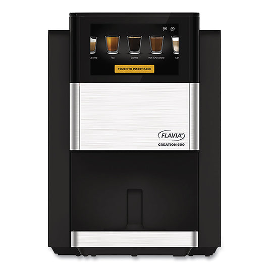 Creation C600 Single-Serve Coffee Brewer Machine, Black