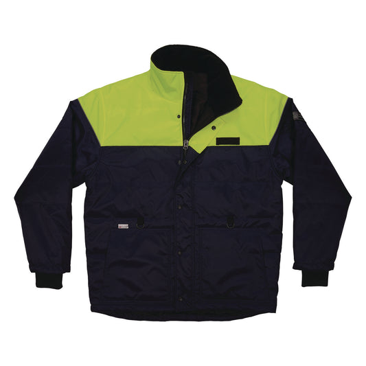 N-Ferno 6476 Insulated Freezer Jacket, 5X-Large, Navy
