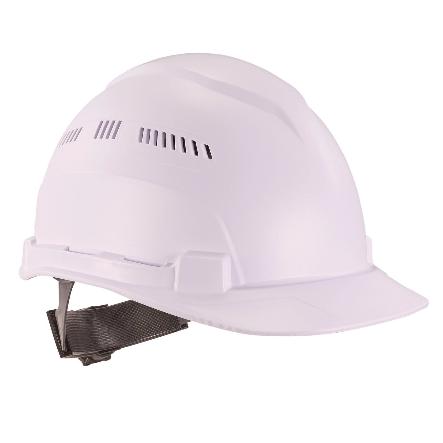 Skullerz 8966 Class C Lightweight Cap-Style Hard Hat with Adjustable Venting, 6-Point Ratchet, One Size Fits Most, White