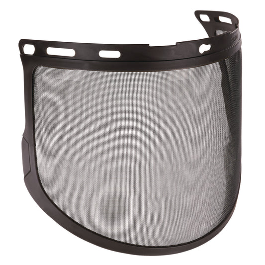 Skullerz 8999 Mesh Face Shield Replacement for Hard Hat and Safety Helmet, Black